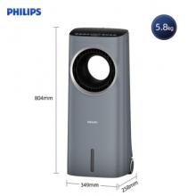 飛利浦（PHILIPS）空調(diào)扇無葉風(fēng)扇制冷變頻水冷落地扇加濕負(fù)離子凈化小冷風(fēng)機(jī) ACR4146BX 