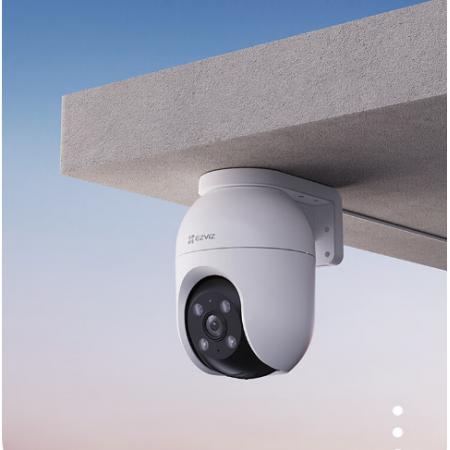 螢石 C8C 400萬(wàn)攝像頭 無(wú)線WiFi 室外雙云臺(tái)360° 防水防塵監(jiān)控 手機(jī)遠(yuǎn)程 人形檢測(cè) 全彩夜視