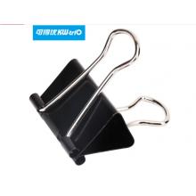 可得優(yōu)（KW-triO） 黑色長(zhǎng)尾夾燕尾夾文件夾子