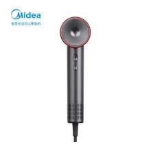 美的（Midea）高速吹風機家用吹風筒/大功率/高濃度負離子護發(fā)/大風力速干/低噪/送禮盒裝電吹風FG208-深空灰