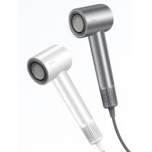 美的（Midea）高速馬達吹風機家用吹風筒大功率/高濃度負離子護發(fā)/大風力速干/低噪/送禮盒裝電吹風FG2-鈦金灰