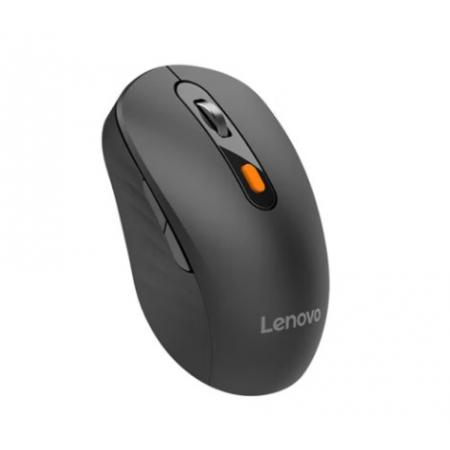 聯(lián)想(Lenovo) 無線藍(lán)牙雙模充電鼠標(biāo) 藍(lán)牙5.0/3.0 便攜辦公鼠標(biāo) 人體工程學(xué)設(shè)計 Howard2022款理性黑充電版