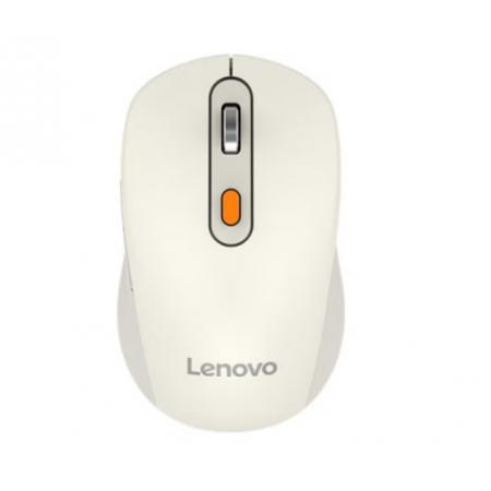 聯(lián)想(Lenovo) 無線藍牙雙模充電鼠標 藍牙5.0/3.0 便攜辦公鼠標 人體工程學設(shè)計 Howard2022款櫻花白充電版