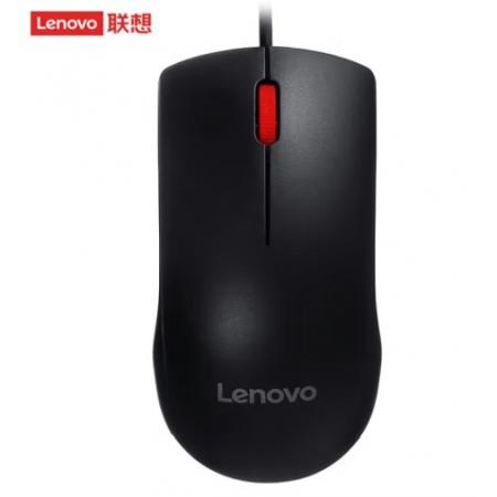 聯(lián)想（Lenovo）鼠標 有線輕音鼠標 辦公鼠標 大紅點M220L有線輕音鼠標 臺式機鼠標  筆記本鼠標