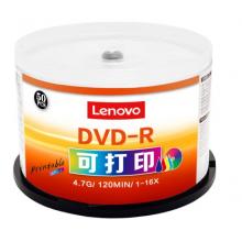 聯(lián)想（Lenovo）DVD-R 空白光盤(pán)/刻錄盤(pán) 16速4.7GB 辦公系列 桶裝50片 可打印