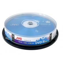 JVC/杰偉世 DVD-R 光盤(pán)/刻錄盤(pán) 16速4.7GB 辦公系列 桶裝10片 空白光盤(pán)