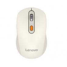 聯(lián)想(Lenovo) 無線藍(lán)牙雙模充電鼠標(biāo) 藍(lán)牙5.0/3.0 便攜辦公鼠標(biāo) 人體工程學(xué)設(shè)計(jì) Howard2022款櫻花白充電版