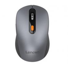 聯(lián)想(Lenovo) 無線藍(lán)牙雙模鼠標(biāo) 藍(lán)牙5.0/3.0 便攜辦公鼠標(biāo) 人體工程學(xué)設(shè)計(jì) Howard2022款風(fēng)暴灰