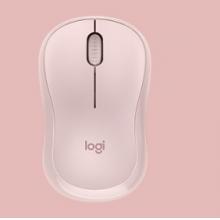 羅技（Logitech）M221靜音鼠標 無線鼠標 辦公鼠標 對稱鼠標 帶無線微型接收器 茱萸粉