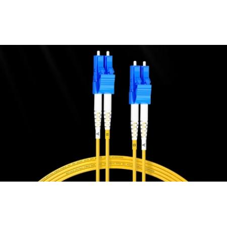 博揚(yáng)（BOYANG）BY-2052S 電信級(jí)光纖跳線尾纖 2米LC-LC(UPC) 單模雙芯雙工Φ2.0跳纖光纖線