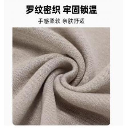 半高領毛衣男秋冬季加絨黑色中領內搭男士保暖衣男款針織打底衫潮  L碼