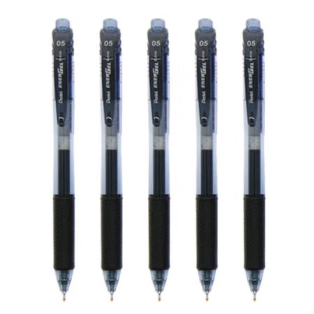 派通（Pentel）BLN105 按動(dòng)中性筆 速干水筆 0.5mm 藍(lán)黑色