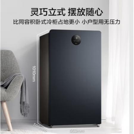 美的（Midea）120升節(jié)能家用立式冰柜-40℃深冷電子控溫冷藏冷凍轉(zhuǎn)換 抽屜式小型全冷凍冰箱冷柜 BD/BC-120UEM