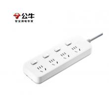 插線板	公牛GN-S1043 4位分控全長1.8米