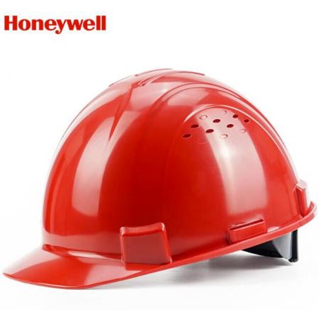 霍尼韋爾（Honeywell）H99 安全帽 ABS 工地建筑 防砸抗沖擊 有透氣孔 紅色 1頂（個(gè)）