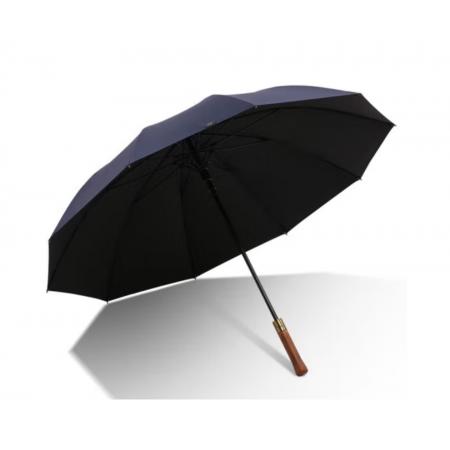 雨傘	米唐m2701：27寸黑膠晴雨兩用，防風(fēng)骨，實木自動手柄