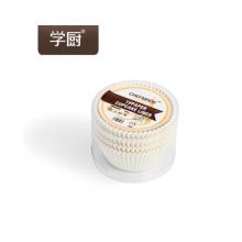 蛋糕紙托	學(xué)廚WK9284  白色1號(hào)  100個(gè)裝