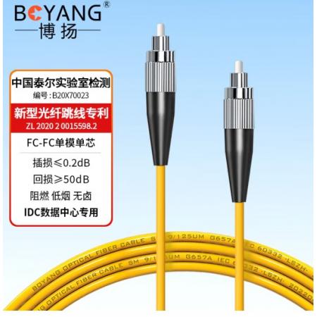 電信級光纖跳線FC-FC	博揚(yáng)	BY-10331SM