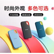 移動硬盤	閃迪（SanDisk）1TB Nvme 移動固態(tài)硬盤（PSSD）E61至尊極速卓越版 ssd 傳輸速度1050MB/s IP55等級三防保護(hù)