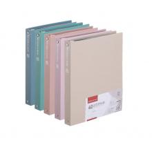 文件夾	齊心A4/40頁(yè)4孔活頁(yè)資料冊(cè)莫紫A6637