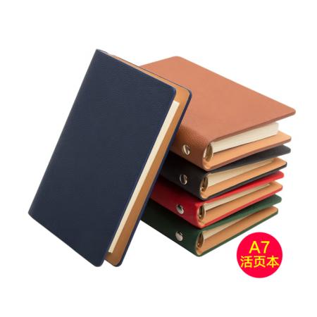 朗捷 a7小筆記本本子活頁(yè)記事本