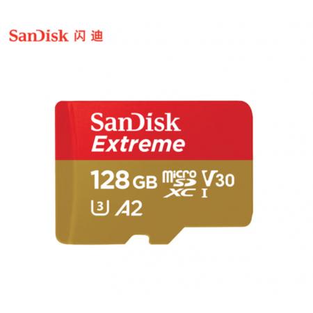  閃迪（SanDisk）128GB TF(MicroSD)內(nèi)存卡   運動相機無人機   監(jiān)控存儲卡   讀190MB/s