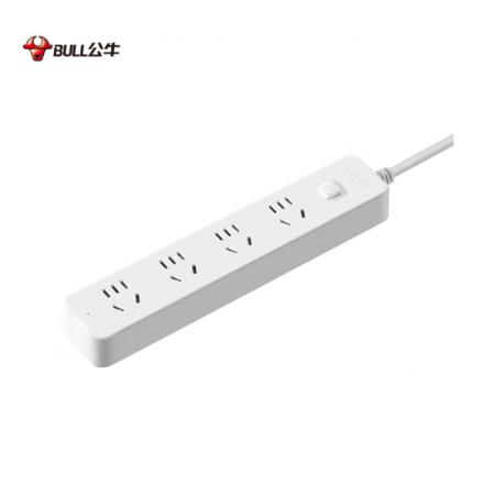 插座	公牛GN-B2040 4位總控全長(zhǎng)1.8米