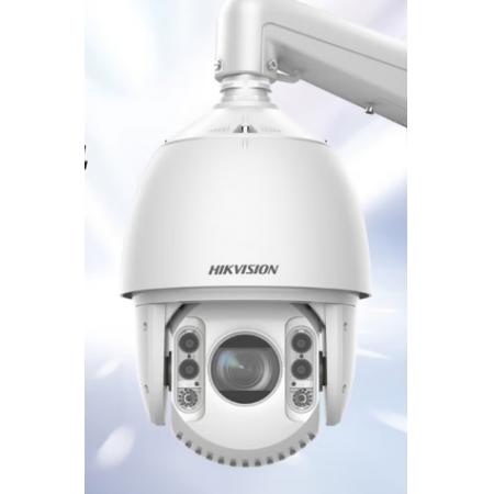HIKVISION?？低暠O(jiān)控器攝像頭網(wǎng)線供電360°云臺旋轉(zhuǎn)智能室外防水400萬2K高清紅外夜視球機(jī)DS-2DC7423IW-DE