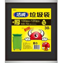 黑色垃圾袋 潔成 中號60*80（50個/捆，20捆/包（采購5包）