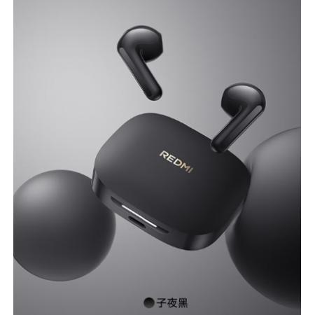 小米（MI）Redmi Buds 7S半入耳主動降噪 藍牙耳機 適用于安卓蘋果手機 子黑夜