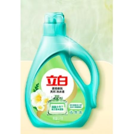 立白小蒼蘭香氛洗衣液 4斤 持久留香 祛味潔凈 柔順護(hù)衣 手洗機(jī)洗