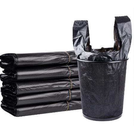 背心式垃圾袋（加厚）	定制 50cmX60cm  50個(gè)/捆 1000個(gè)/包