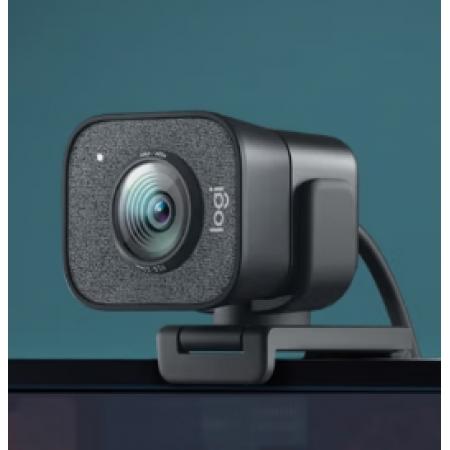 羅技（Logitech）StreamCam高清直播攝像頭 電腦筆記本視頻會(huì)議攝像頭 網(wǎng)課會(huì)議教學(xué)攝像頭 面部追蹤 黑色