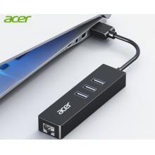 宏碁（acer）分線(xiàn)器	千兆網(wǎng)口+USB3.0*3(usb口)黑色