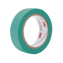 3M 150# 電工膠帶 電氣絕緣膠帶 PVC電工膠布 無(wú)鉛600V 防潮耐酸堿 綠18mm*10m*0.13mm 10卷