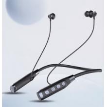 紐曼（Newmine）GF01藍牙耳機掛脖式無線運動耳機頸掛式入耳式降噪音樂耳機超長續(xù)航大電量適用蘋果華為小米手機