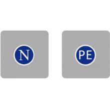 電工標示貼	PE+N （零排地排）