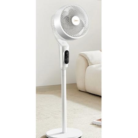 美的（Midea）空氣循環(huán)扇 電風(fēng)扇家用立式落地語音風(fēng)扇直流變頻輕音節(jié)能小風(fēng)扇抑菌凈化電扇 GDI24WG