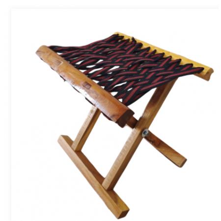 嘉嚞 木質(zhì)馬扎 30*24*31cm 顏色隨機(jī)