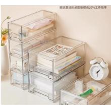 桌面收納盒	大號*2透明色