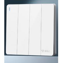 公牛86型四聯(lián)開關(guān)	G12K411